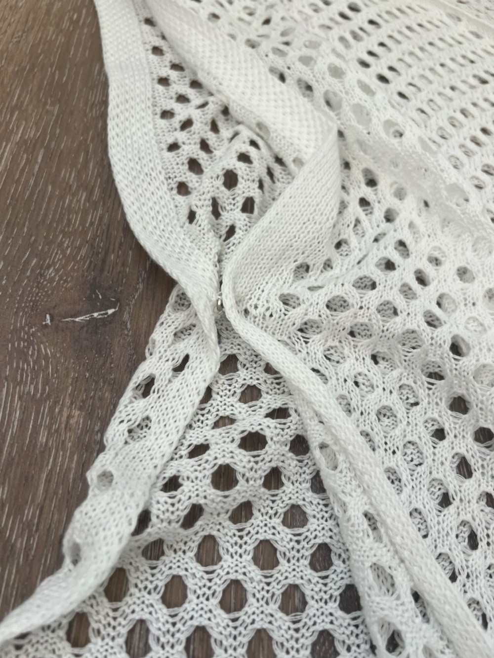Cupshe White Crochet Swim Cover-Up Mini Dress - Picture 7 of 9